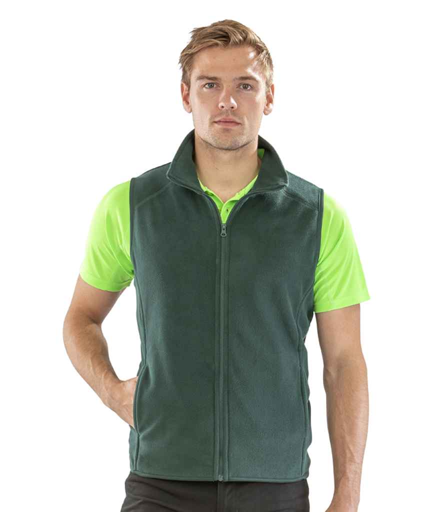 Micro fleece gilet discount mens